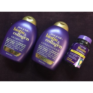 💥💥Dầu gội và xả Biotin & Collagen 385ml của Mỹ