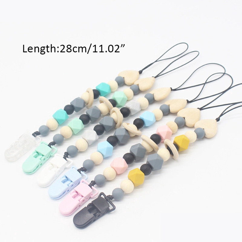 SHARP Dây Đeo Núm Vú Giả Bằng Silicon Cho Bé