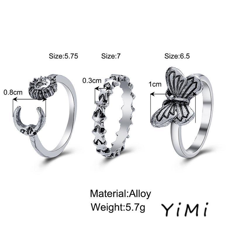 Mặt trời thời trang hàn quốc, bộ ba vòng bướm