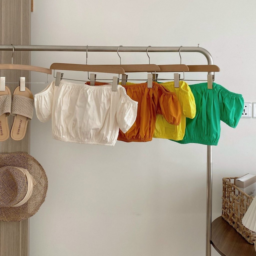 Áo croptop trễ vai LYRA phong cách mùa hè trẻ trung năng động - VSYAC0135