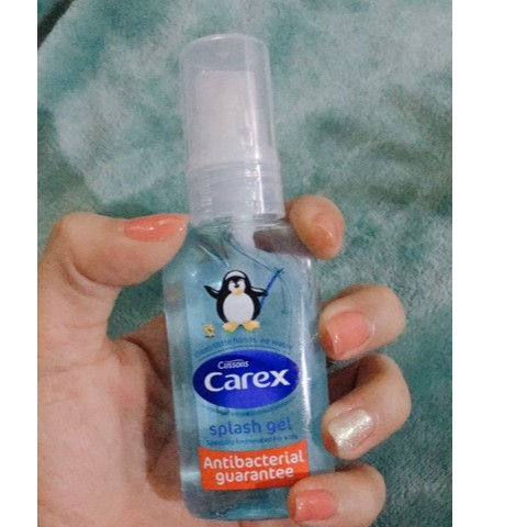 [Hàng UK] Gel rửa tay khô diệt khuẩn Carex 50ML