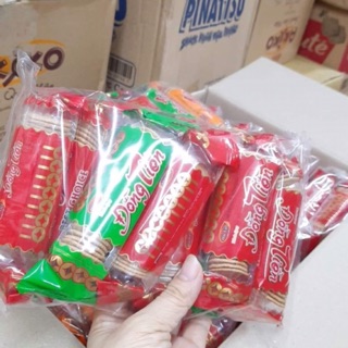 (ẢNH THẬT NHÀ CHỤP) Bánh quy ống Đồng Tiền 1 bịch 10 gói