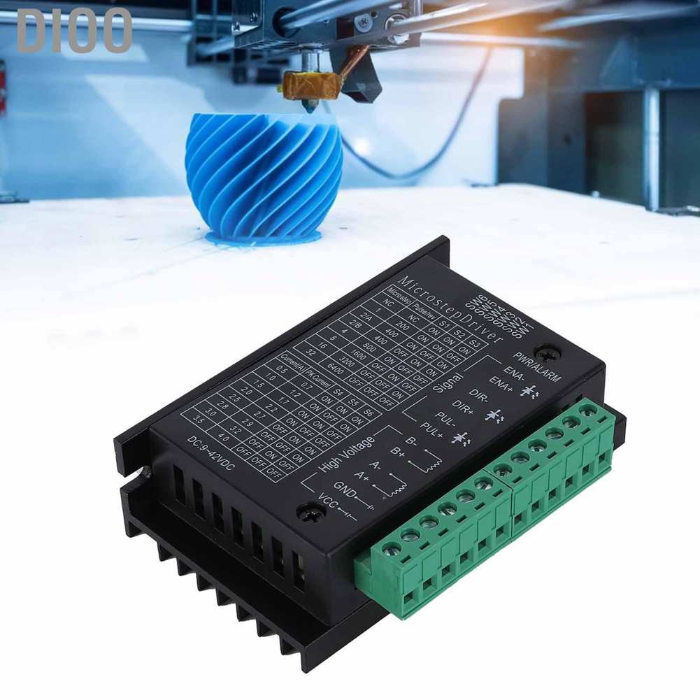 Dioo Micro Step Driver TB6600 CNC Controller Motor Encoder 3DPrinter Accessory 9-24V