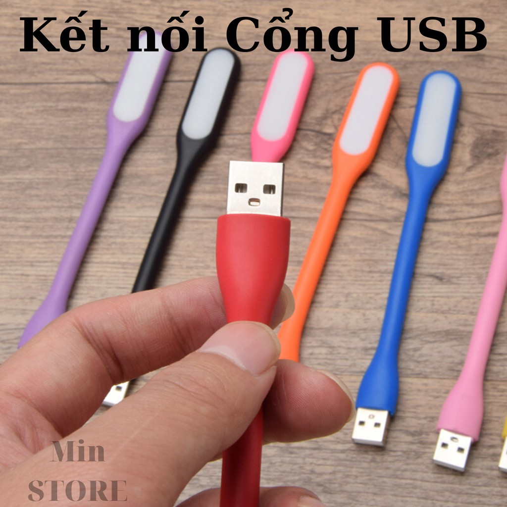 Đèn LED Đọc Sách Cắm Cổng USB (Máy Tính, Sạc dự phòng, Ổ điện USB...) Tiện Dụng Gọn Nhẹ - Min STORE | WebRaoVat - webraovat.net.vn