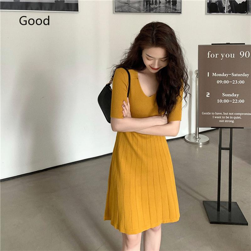 Dress,Korean Floral dress Thin Student dresses High-quality spot Long T-shirt skirts Clear prices