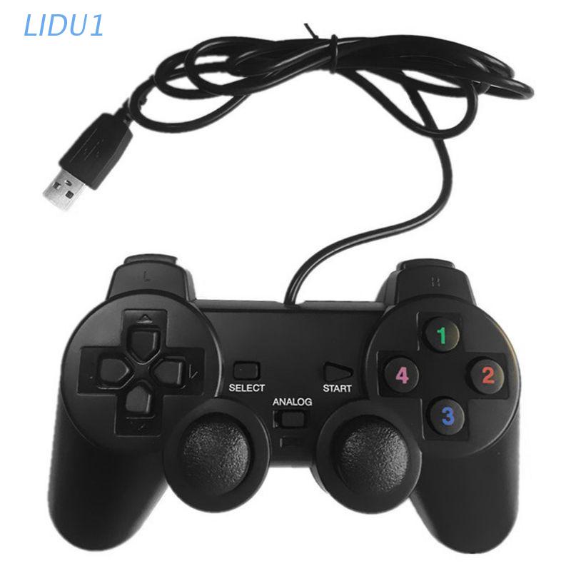 Tay Cầm Chơi Game Lidu1 Có Chế Độ Rung Đơn/Hai Hướng Dành Cho PC/Máy Tính