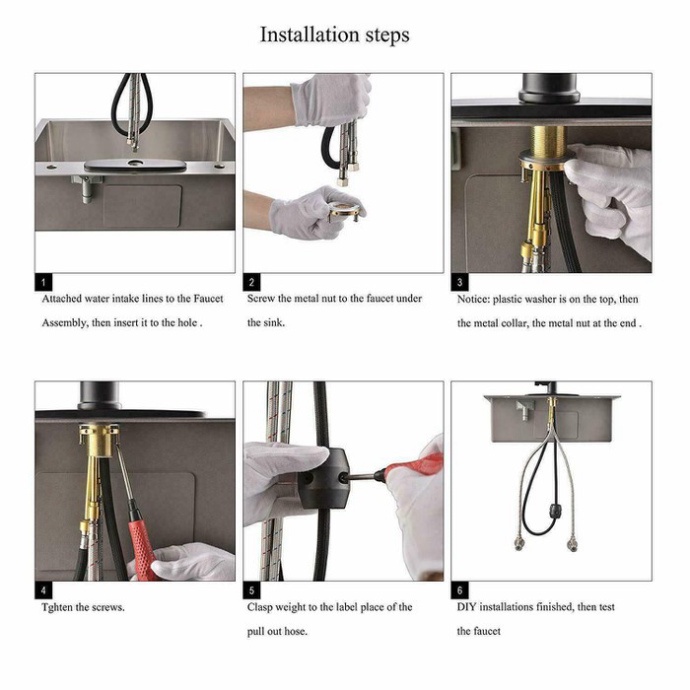 [ Hàng Mới Về ]  Bộ vòi rửa chén bát nóng lạnh dây kéo rút inox 304 2 chế độ nước, cần xoay 360 độ tiện dụng siêu bền