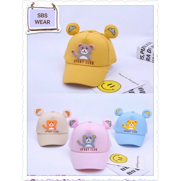 Mũ lưỡi trai cho bé gái bé trai hoạ tiết mèo vẫy tay , phù hợp 5 tháng - 4 tuổi