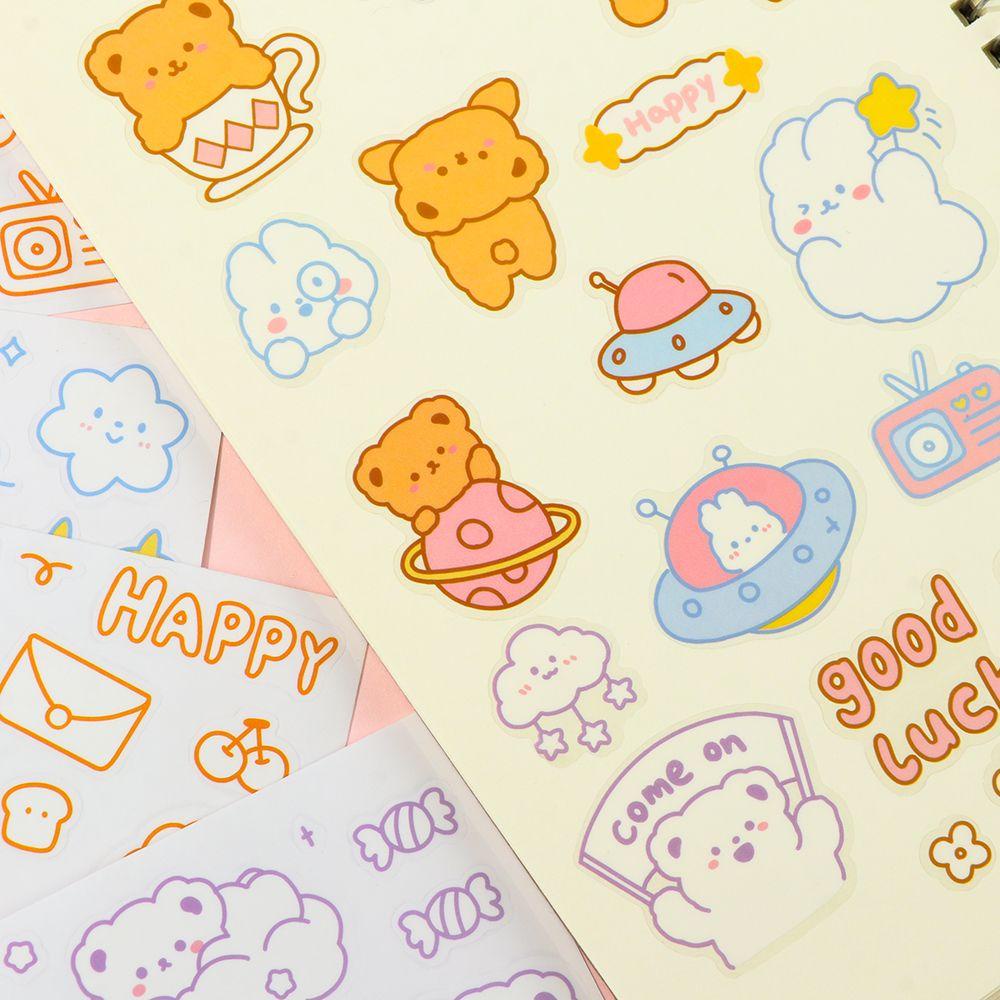 Sticker Dán Trang Trí Hộp Quà Chống Thấm Nước DIY