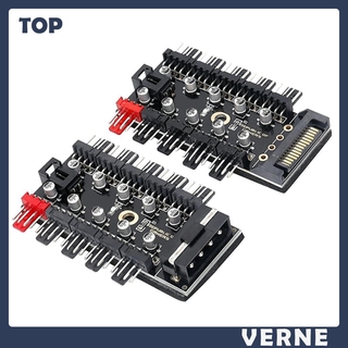 Bộ Chia 4 Cổng Quạt Tản Nhiệt Verne 1 Sang 10 4pin Pwm