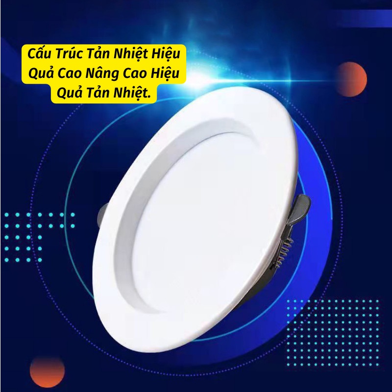 Đèn Led Đèn Led Âm Trần Chiếu Sáng Tự Nhiên Siêu Tiết Kiệm PAPAA.HOME