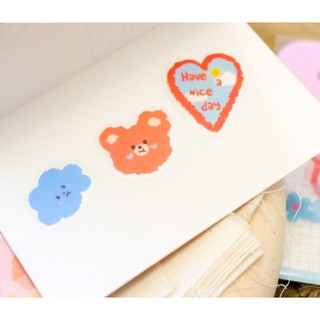 Set sticker cute Little Painter