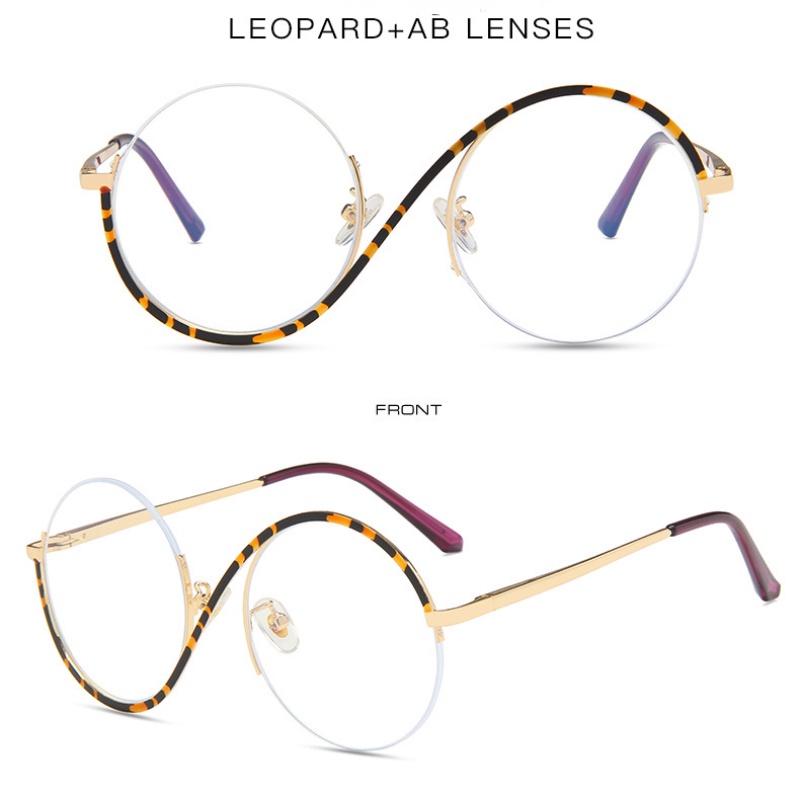 Kính Mát Gọng Tròn Chống Bức Xạ Cho Nữ