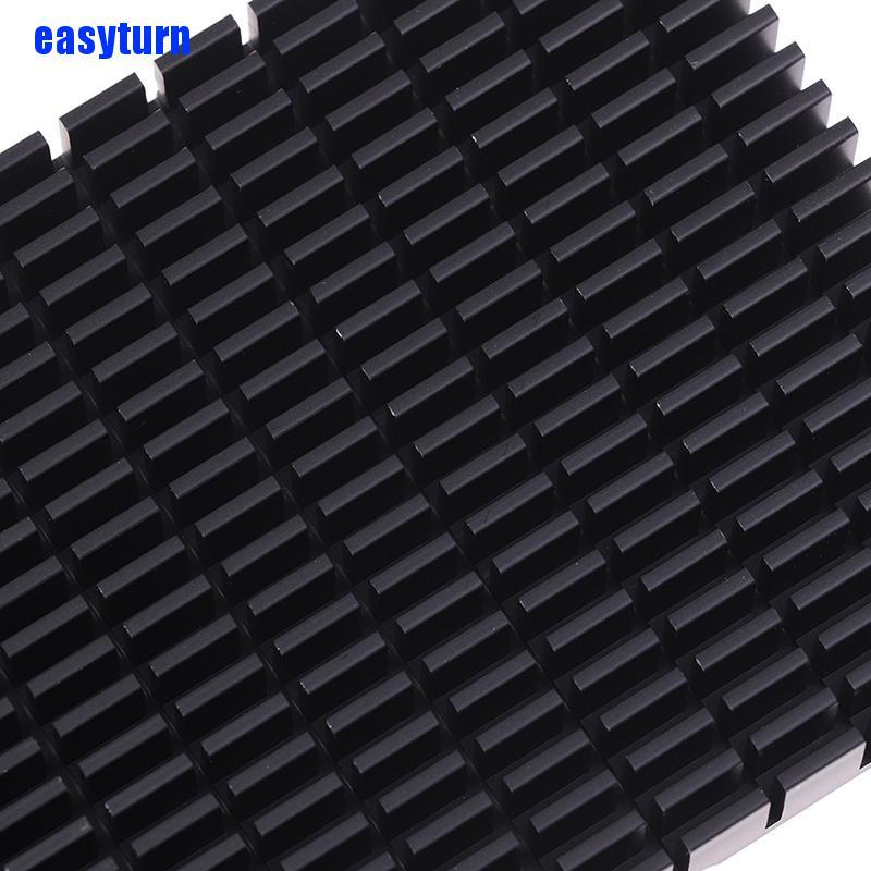 Tấm tản nhiệt bằng nhôm màu đen chuyên dụng 150*93*15MM