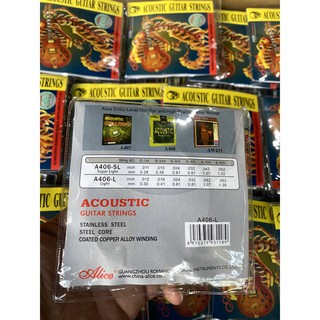 Dây Đàn Guitar Acoustic Alice A406
