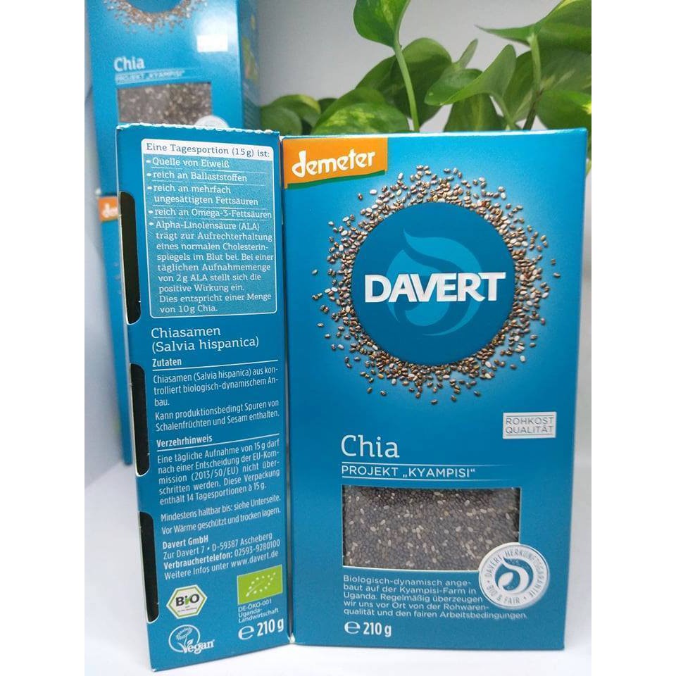 Hạt chia hữu cơ Davert