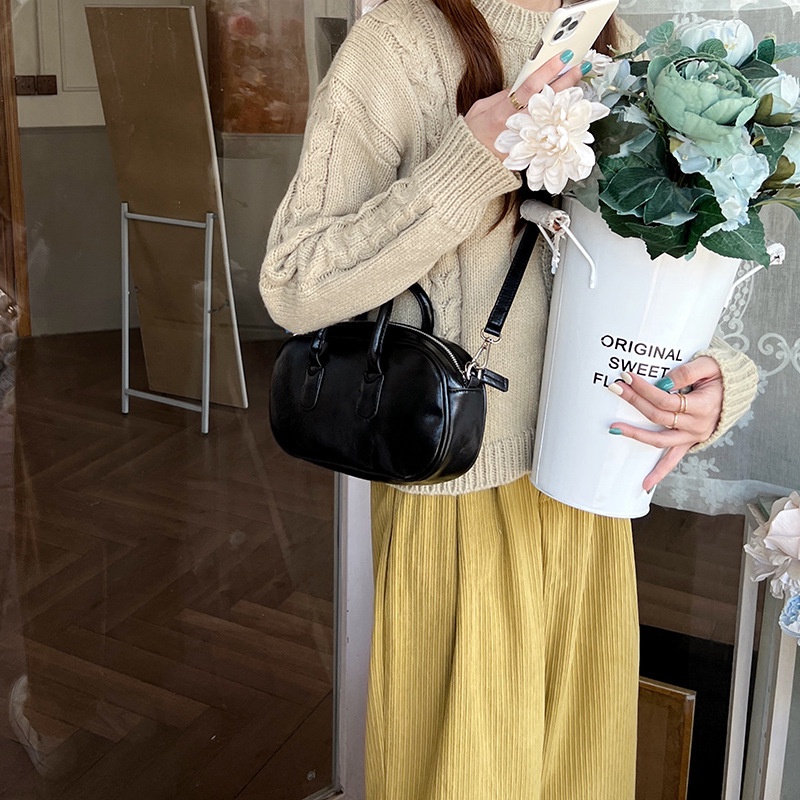 IELGY Túi Đeo Vai Cỡ Nhỏ Thiết Kế Đơn Giản Phong Cách Cổ Điển Thời Trang Cho Nữ