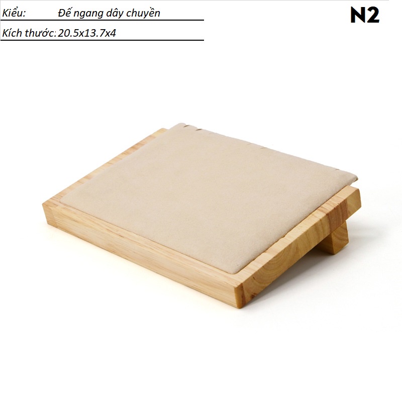 [D2CB] Bộ giá gỗ trưng bày trang sức lai trim chụp mẫu ảnh 3D rất đẹp 13-24 mẫu