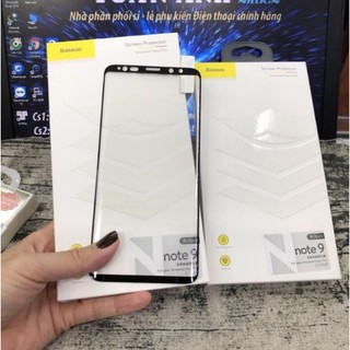 Dán kính Full màn 3D Baseus cho Samsung Galaxy Note 9 - Cính hãng