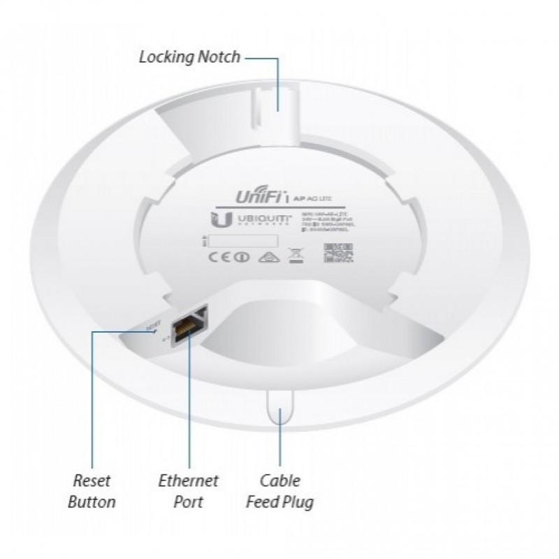 Bộ phát WiFi UBIQUITI UniFi AP AC Lite (UAP-AC-Lite) chuyên dụng USA cho văn phòng, nhà hàng, shop coffee - Chính Hãng