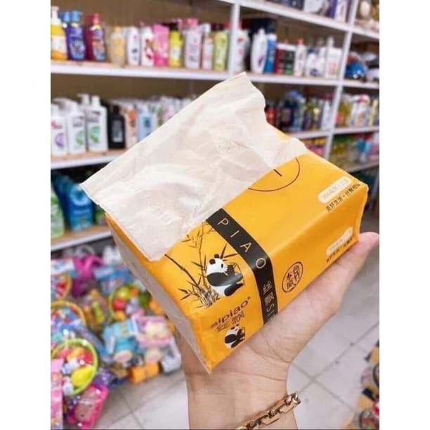 5 Bịt Giấy Ăn Gấu Trúc Siêu Dai