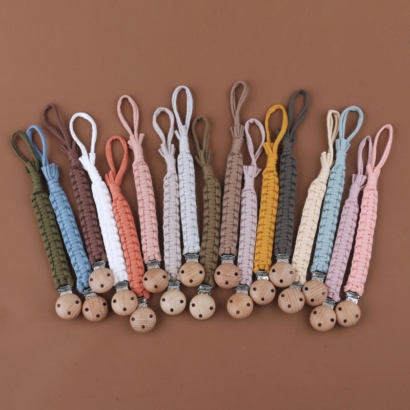 1 Dây Đeo Núm Vú Giả Bằng Cotton Phong Cách Vintage Cho Bé