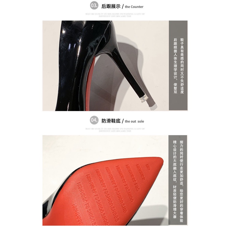 Giày Cao Gót Size Lớn 33-45 44 43 42 Thời Trang Quyến Rũ Cho Nữ