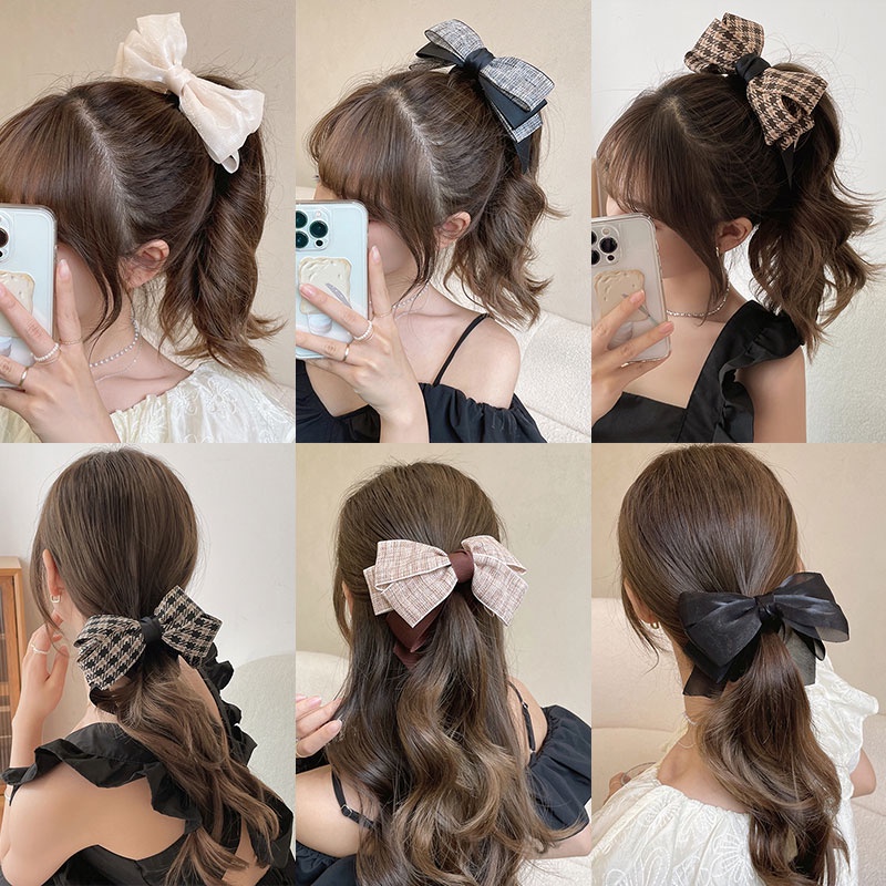 Kẹp Tóc Nơ Thời Trang Hàn Quốc Cho Bé Gái