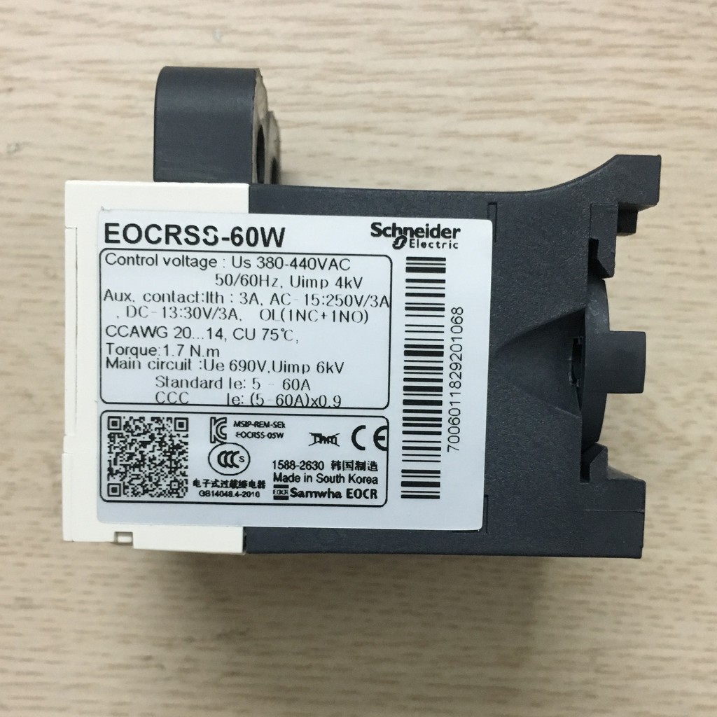 Rơle bảo vệ dòng Schneider EOCRSS-60W