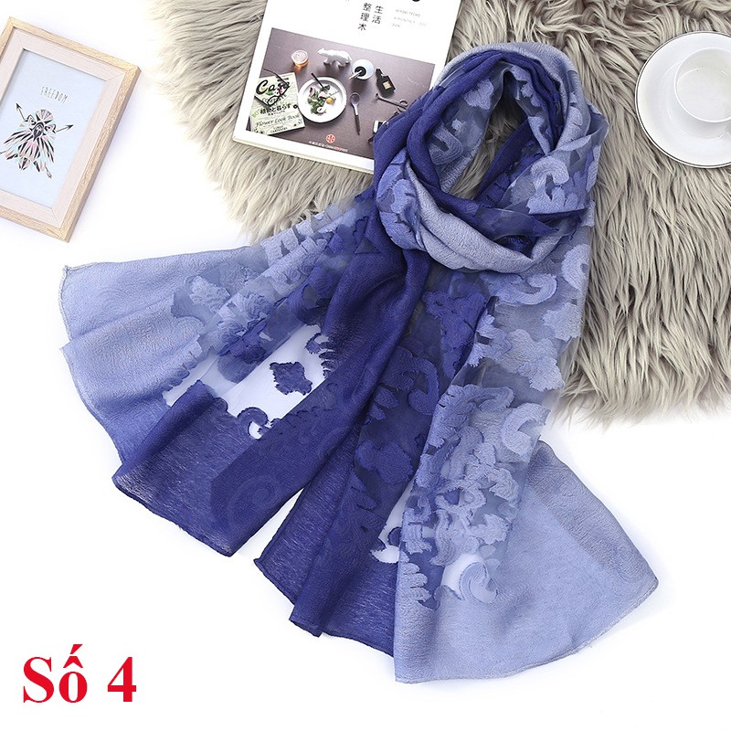 (HOT) Khăn Lụa Cao Cấp Mùa Thu Và Mùa Đông