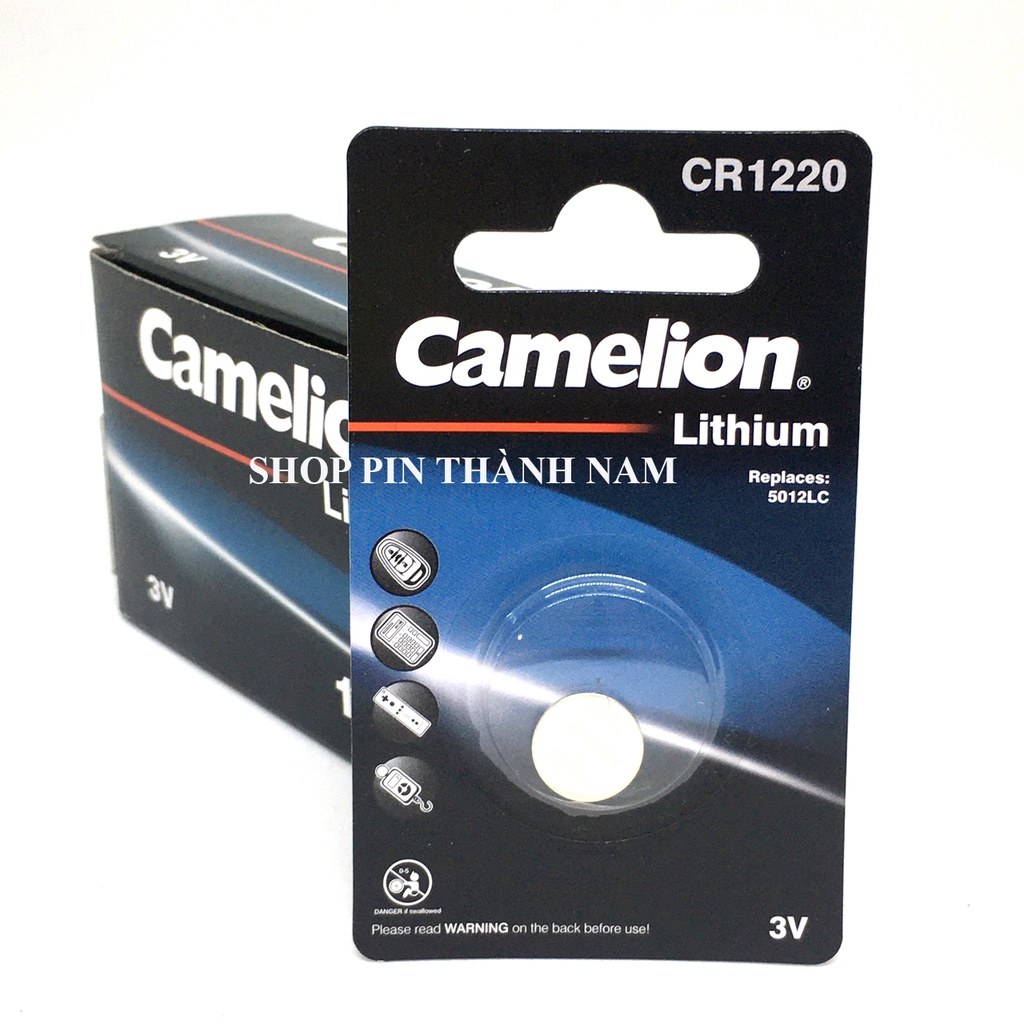 Pin CR1220 Camelion lithium 3V vỉ 1 viên