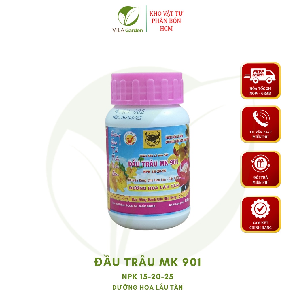 PHÂN BÓN LÁ ĐẦU TRÂU MK 901 - Chuyên dùng cho Lan