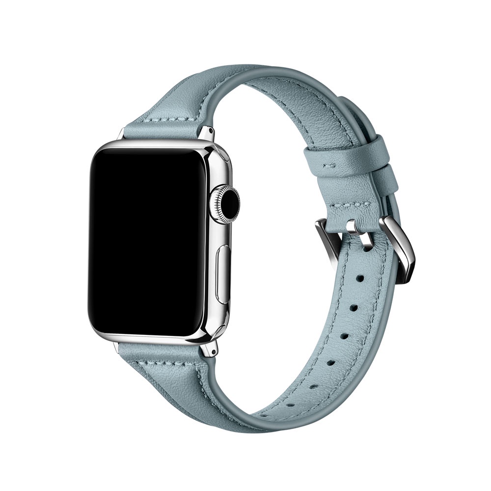 Dây Đeo Da Thay Thế Cho Đồng Hồ Thông Minh Apple Watch iwatch7 Series 6/5/4/3/SE 41mm45mm 40mm44mm/6 5 4 Se38Mm42Mm