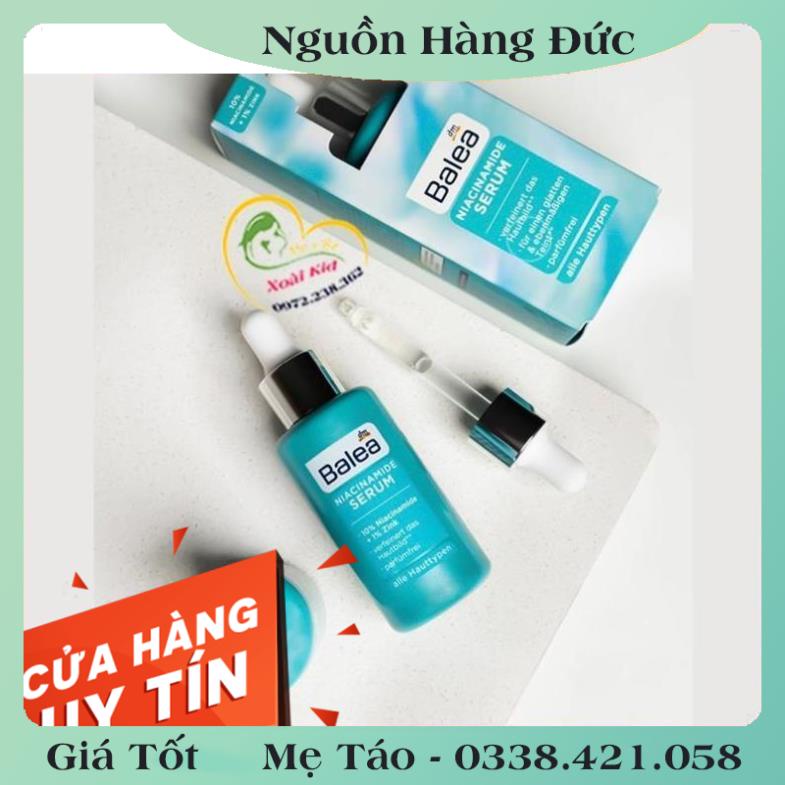 [auth] Serum Niacinamide sáng trắng da se khít lổ chân lông Balea Đức [ Nội địa Đức Đủ Bill] [Hot]