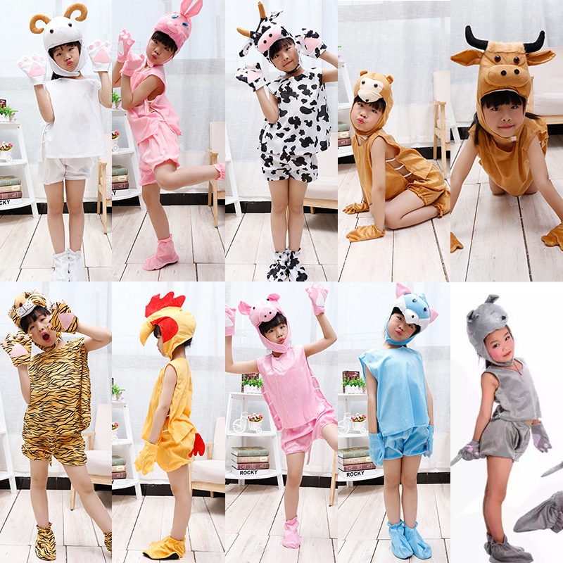 Bộ Đồ Hóa Trang Động Vật Dễ Thương Cho Bé