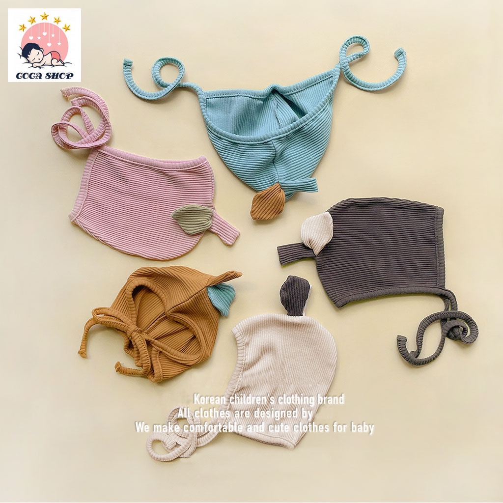 Set Quần Yếm Và Mũ Phong Cách Hàn Xẻng Dễ Thương