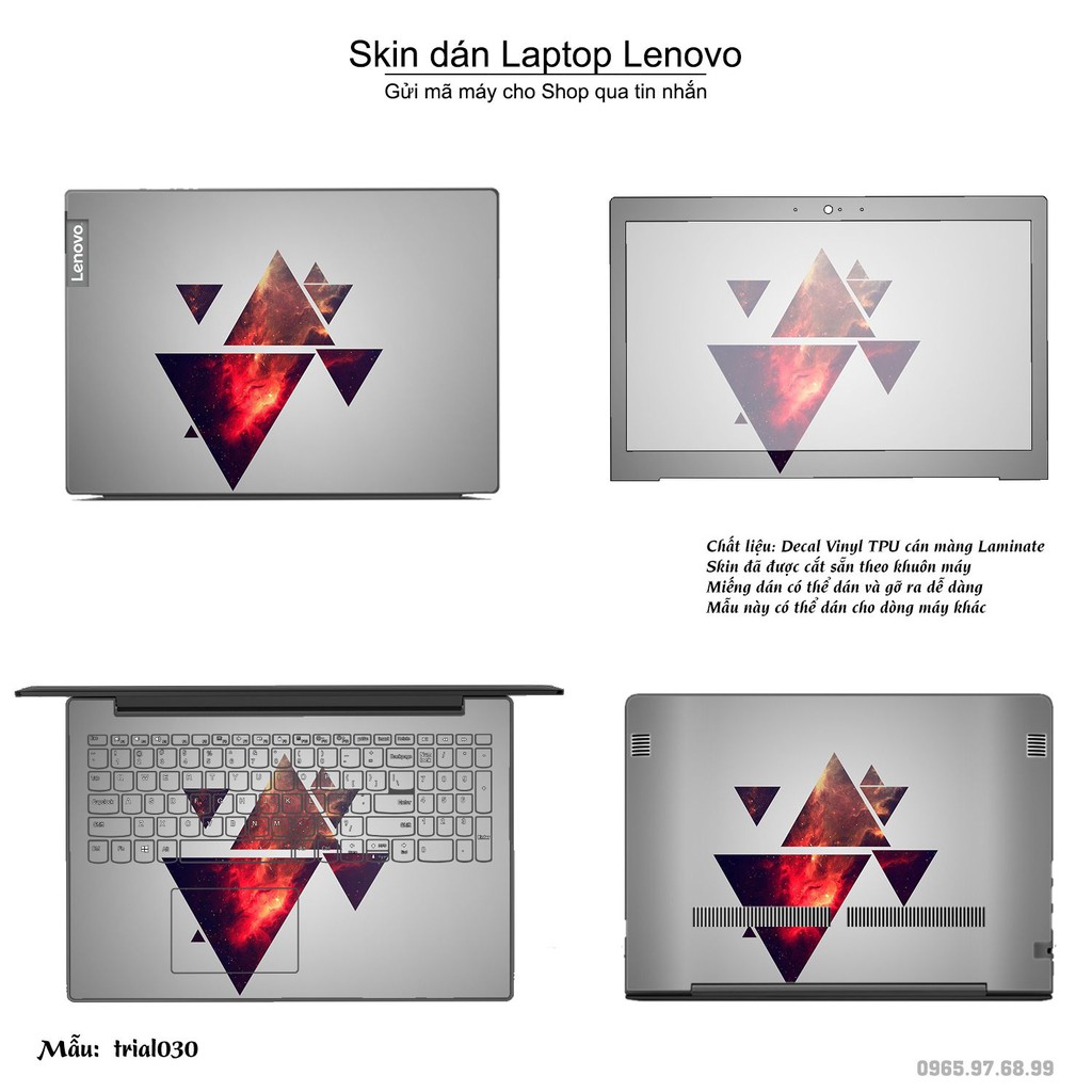 Skin dán Laptop Lenovo in hình Đa giác _nhiều mẫu 5 (inbox mã máy cho Shop)