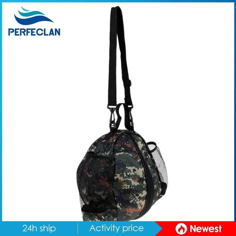 Túi Đựng Bóng Rổ Đường Kính 26-28Cm Có Dây Đeo Tùy Chỉnh Kèm Túi Đựng