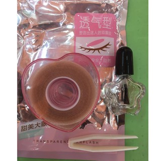 SET KÍCH MÍ LƯỚI HÌNH TRÁI TIM CUỘN TÀNG HÌNH (Tặng Kèm Keo Dán)