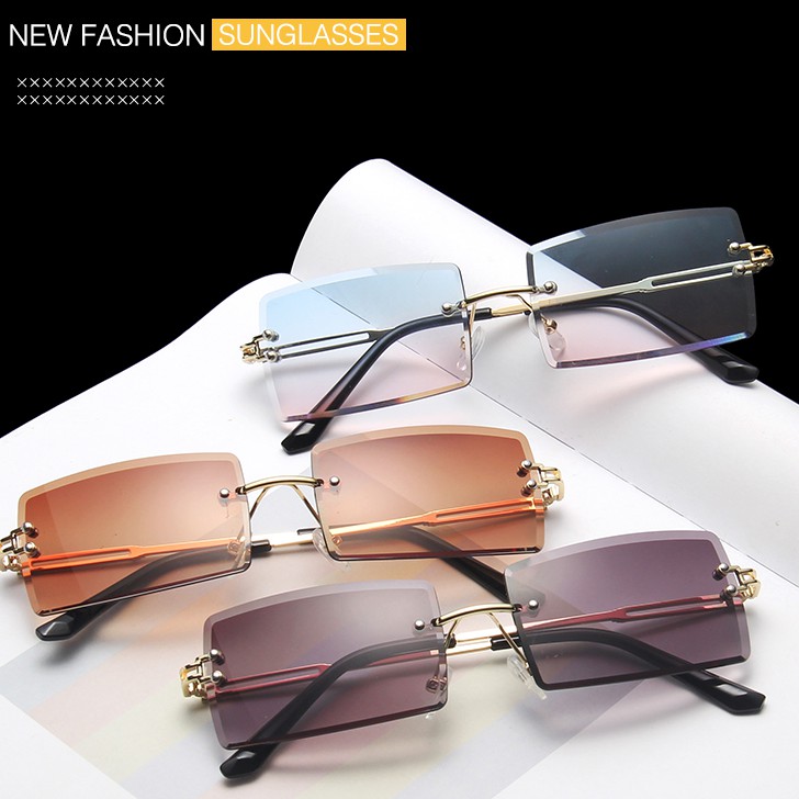 Kính mát gọng vuông sang trọng cho nữ