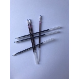 Bộ 100 ruột bút gel 0.5 mm mực tím - xanh