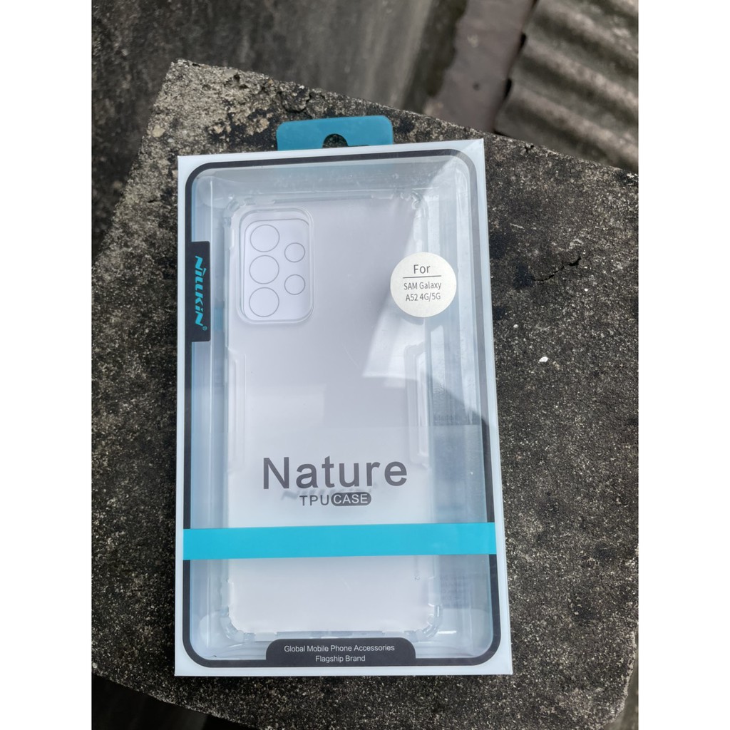 Ốp lưng silicon dẻo nillkin Samsung Galaxy A52, A52 5G trong suốt , chống sốc
