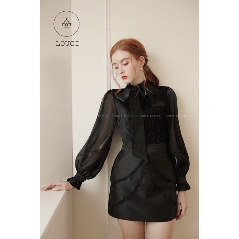 LOUCI - SET ADELA - Áo Kèm Chân Váy