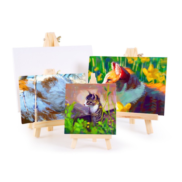 Bảng vải canvas mini kèm giá đỡ