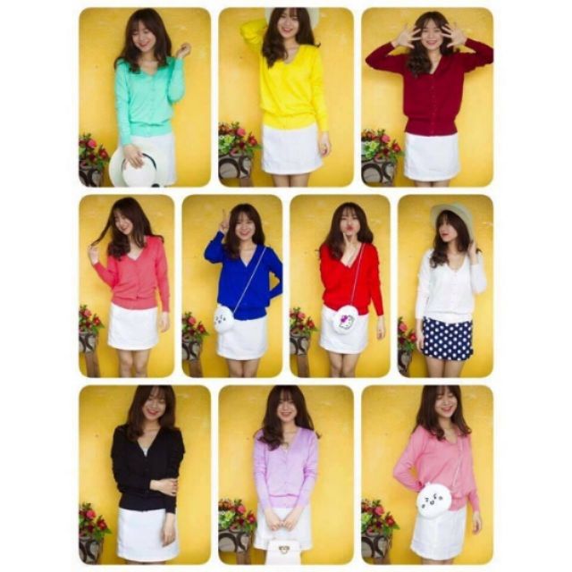 ÁO KHOÁT LEN NHẸ 9 NÚT | BigBuy360 - bigbuy360.vn