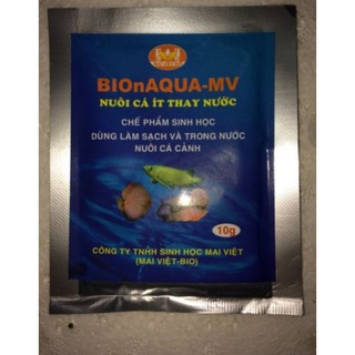 Men vi sinh Mai Việt xử lý nước hồ cá