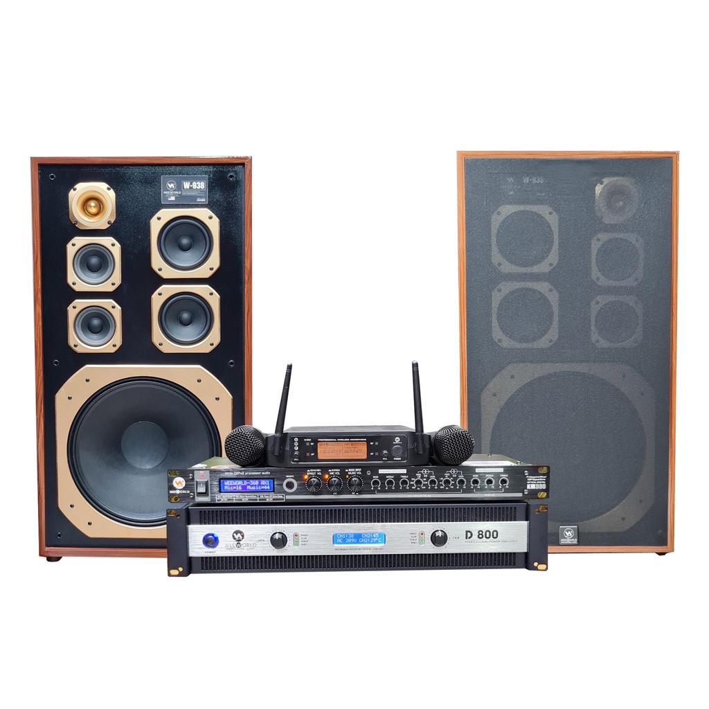 Dàn karaoke gia đình loa Weeworld W938 26,5tr