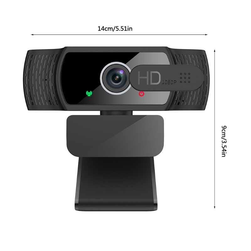 Webcam Máy Tính Tự Động Lọc Tiếng Ồn Cao 1080p Kèm Micro Tiện Dụng