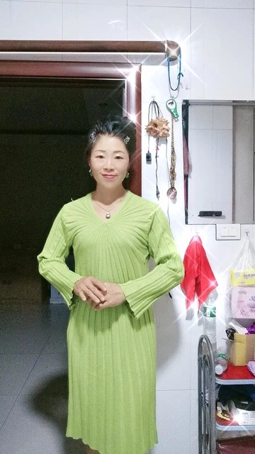 Váy len dài thời trang thu đông quảng châu 2020