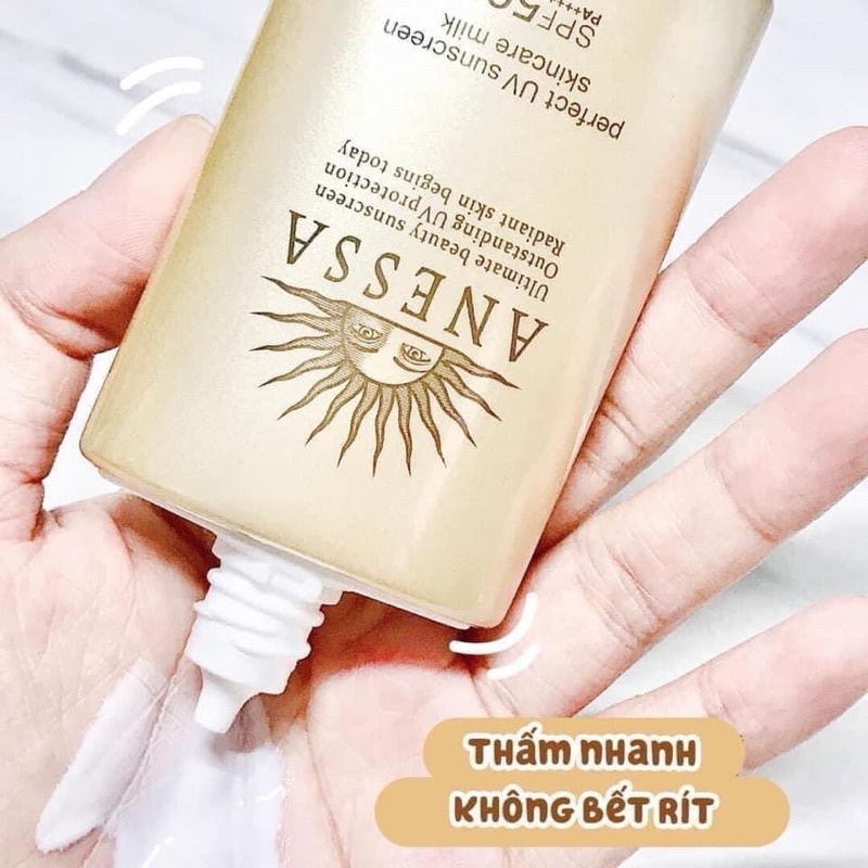 Sữa Chống Nắng ANESSA Dành Cho Da Nhạy Cảm Hàng Chính Hãng